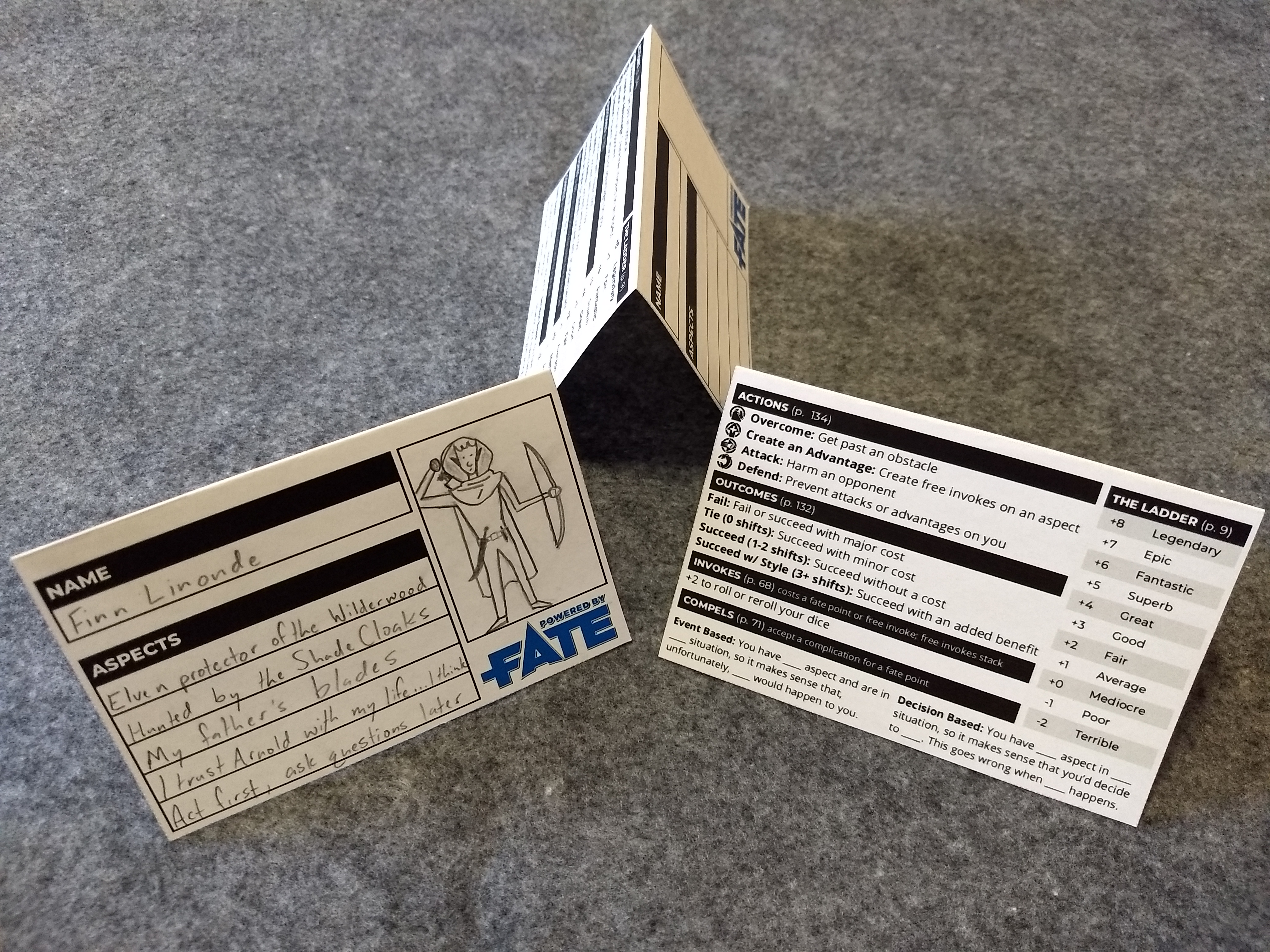 Fate Character Tents