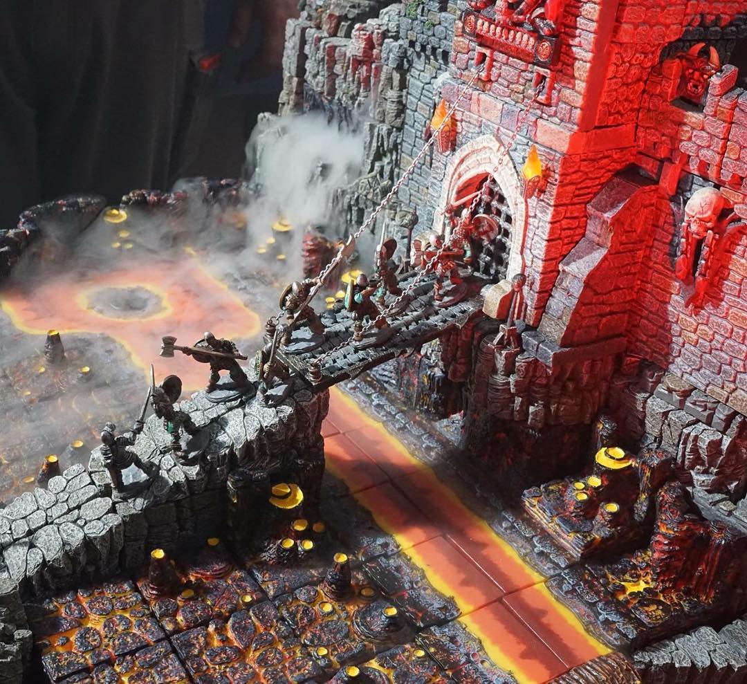 Dwarven Forge Lava Gate